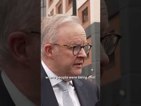 Australia PM visits Bondi attack hero in hospital