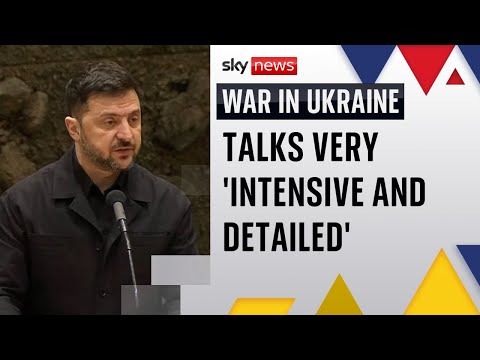 Zelenskyy: US-Ukraine talks were very ‘intensive and detailed’