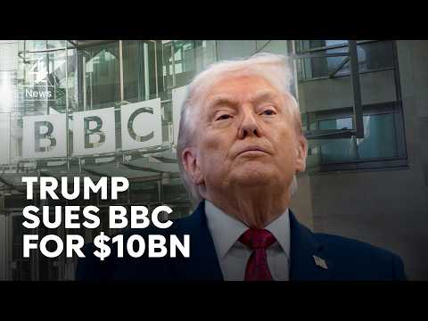 Trump’s $10bn lawsuit against the BBC explained