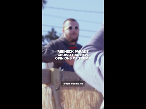 ‘Redneck parade’ crowd has new opinions of Trump