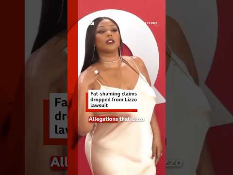 Fat-shaming claims dropped from Lizzo lawsuit. #Lizzo #US #BBCNews
