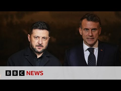French PM hosts Zelensky in Paris | BBC News