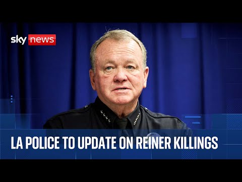 LA police to give update on Reiner killings