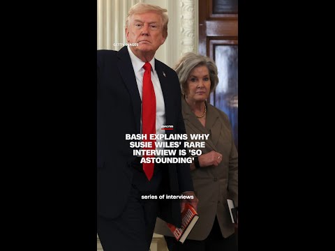 Bash explains why Susie Wiles’ rare interview is ‘so astounding’