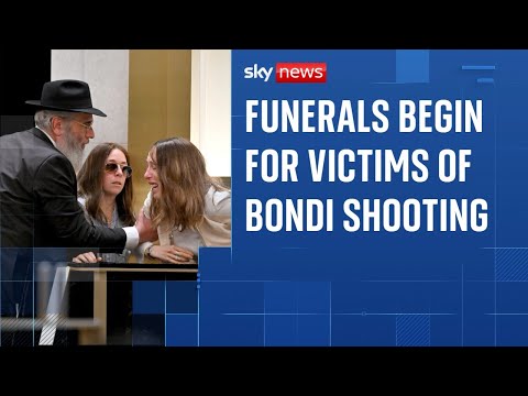 First funerals held in Australia for victims of mass shooting on Bondi Beach