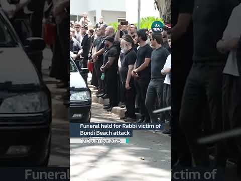 The funeral for one of the victims of the Bondi Beach attack has taken place | ITV News