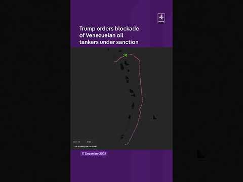 Trump orders blockade of Venezuelan oil tankers under sanction