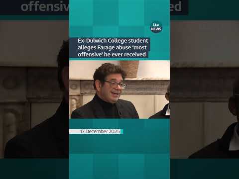 BAFTA winning director alleges the abuse from Farage was ‘the most offensive’ he has ever received