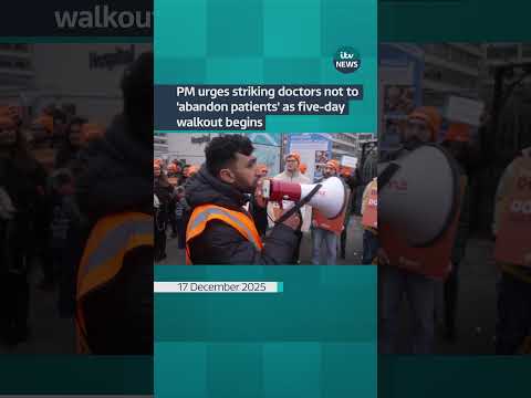 The prime minister has urged striking doctors not to “abandon patients”