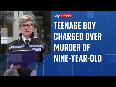 Teenage boy charged over murder of nine-year-old Aria Thorpe in Weston-super-Mare