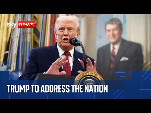 Trump delivers address to the nation from the White House
