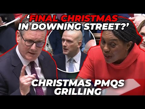 ‘FINAL Christmas in Downing Street?!’ | SCATHING ‘last Christmas’ ATTACK on Keir Starmer at PMQs