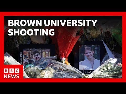 Brown University shooting: US police release new footage | BBC News