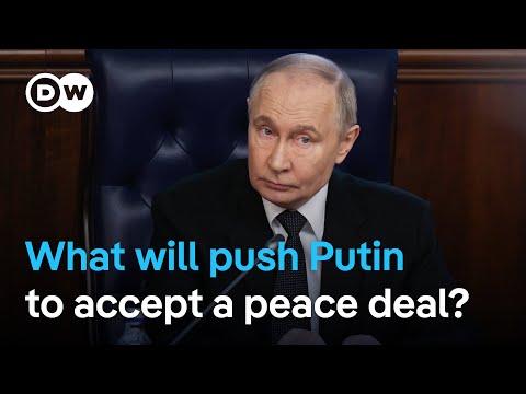 Ukraine allies ponder Putin tactics in push for peace | DW News