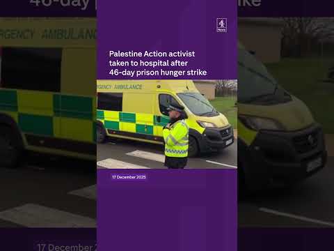 Palestine Action activist taken to hospital