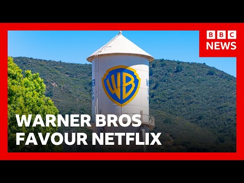 Warner Bros favours Netflix offer over $108bn Paramount bid | BBC News