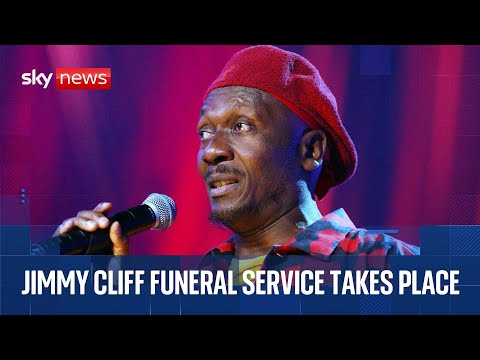 Jimmy Cliff’s funeral service takes place in Jamaica