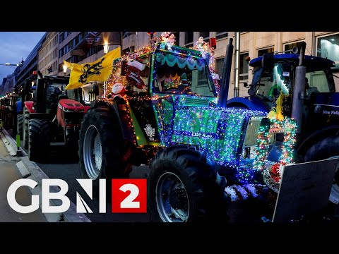 WATCH: EU farmers descend on Brussels to protest European agricultural policy