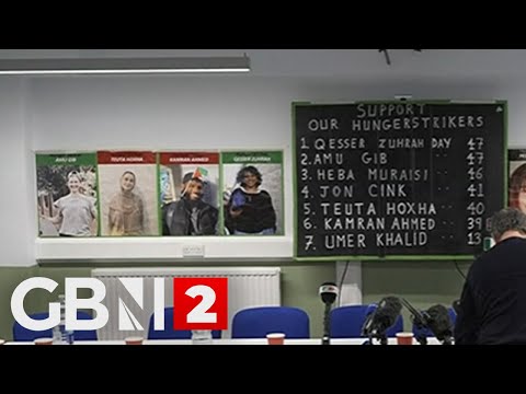 WATCH: Lawmakers and family members of prisoners on hunger strike hold press conference in London