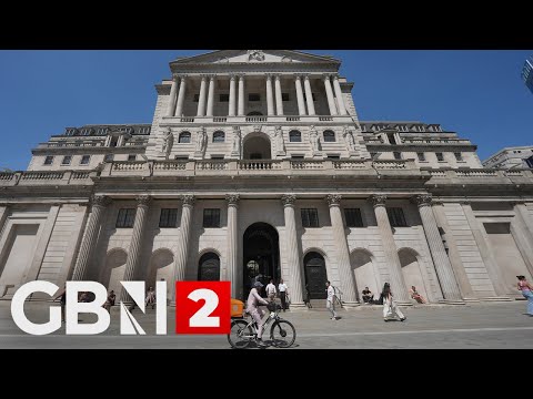 WATCH: Live shot of the Bank of England as the interest rate decision is announced