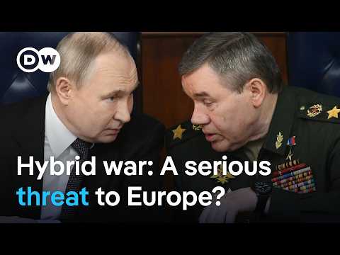 What’s the extent of Russia’s hybrid war in Europe? | DW News