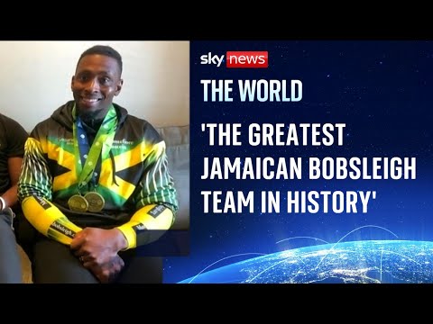 Jamaica’s bobsleigh team win gold a the North American Cup