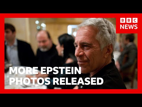 More photos from Epstein estate released by Democratic US lawmakers | BBC News
