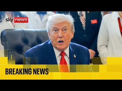 Trump takes questions from reporters in the White House Oval Office | Thursday 18 December