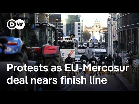 The EU-Mercosur trade deal: What is it and why is it facing opposition from EU farmers? | DW News