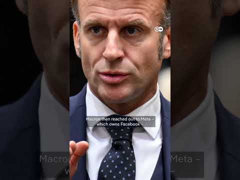 Fake video claiming coup in France | DW News
