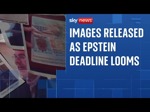 Reaction to latest Epstein images as deadline for release of full set looms