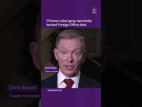 Chinese cyber gang reportedly hacked Foreign Office data