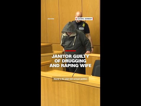 Janitor guilty of drugging and raping wife