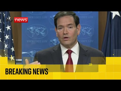 US Secretary of State Marco Rubio delivering end-of-year address | Watch live