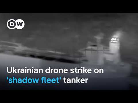 How did Ukraine pull off a drone strike on a tanker 2,000 km away in the Mediterranean? | DW News