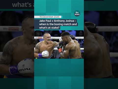 Jake Paul v Anthony Joshua – when is the boxing match and what’s at stake?