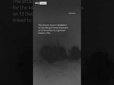 US strikes ISIS in Syria