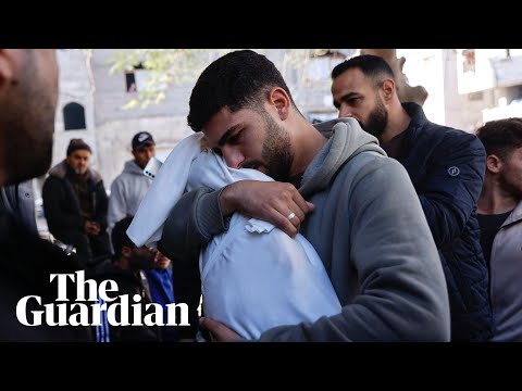 Israeli troops kill six Palestinians, including a baby, sheltering in Gaza school