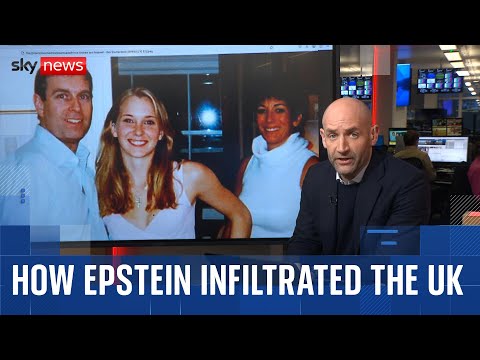 The links between Jeffrey Epstein and the UK revealed in new files