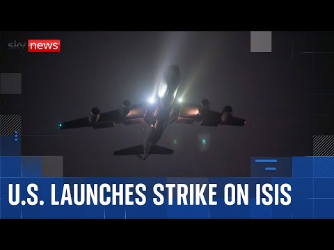 U.S. launches ‘large-scale’ strikes to ‘eliminate’ Islamic State fighters in Syria