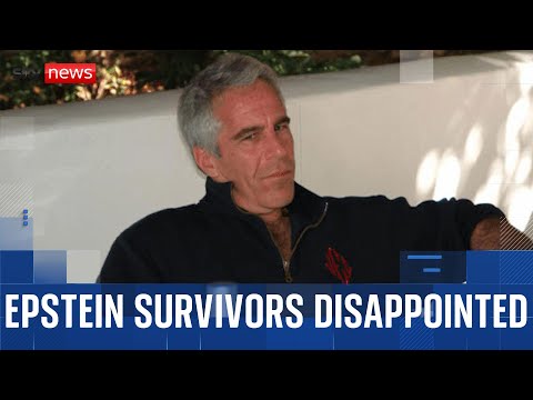 Epstein survivors disappointed by files drop and redactions