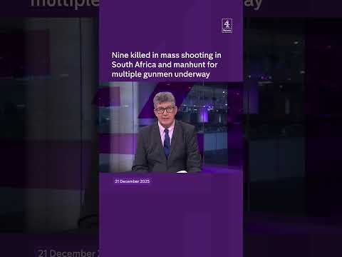 Nine killed in South Africa mass shooting