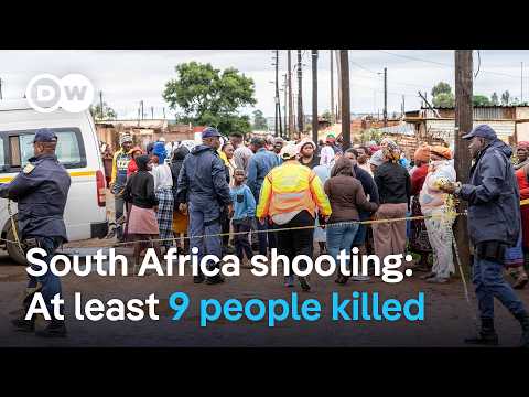 Mass shooting at tavern outside Johannesburg: Manhunt for assailants underway | DW News