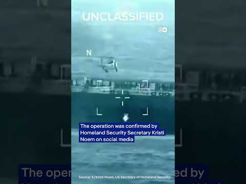 US forces stop oil tanker off the coast of Venezuela | DW News