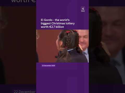 El Gordo – the world’s  biggest Christmas lottery worth €2.7 billion