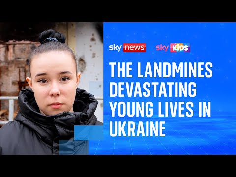 Young Victims of War: Injuries from landmines in Ukraine