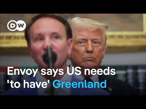 Trump’s new Greenland envoy: “We have to have it” | DW News