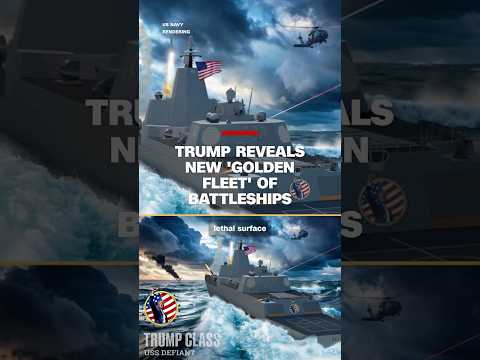 Trump reveals new ‘Golden Fleet’ of battleships