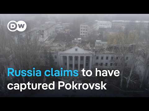 Russia claims capture of Pokrovsk ahead of Witkoff talks in Moscow | DW News