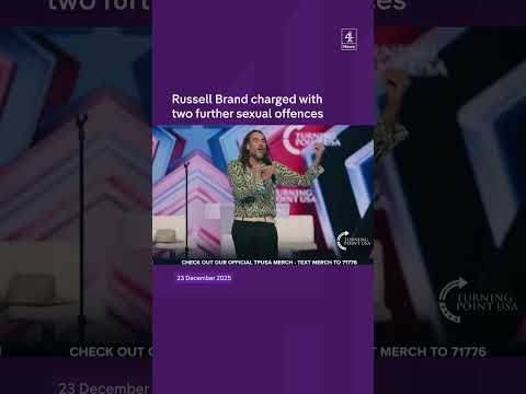 Russell Brand charged with two further sexual offences